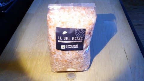 Sachet de sel rose de l'himalaya 1kg