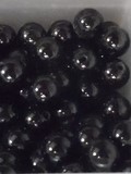Perles minéraux onyx noir 6mm