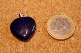 Pendentif coeur en Lapis Lazuli