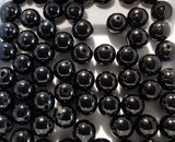 Perles Minéraux Tourmaline noire 6,3mm